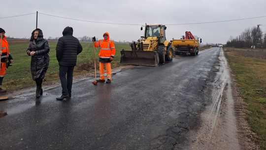 Przebudowa dróg powiatowych w miejscowościach Suserz-Rybie-Nowy Kamień-Lwówek