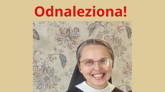 Siostra Dorota Janiszewska odnaleziona