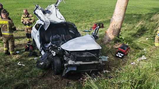 Śmiertelny wypadek drogowy na DK 60 w miejscowości Mokrzk