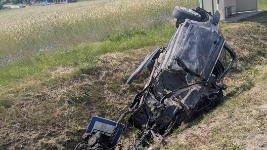 Śmiertelny wypadek. Na miejscu zginął 91-letni kierowca