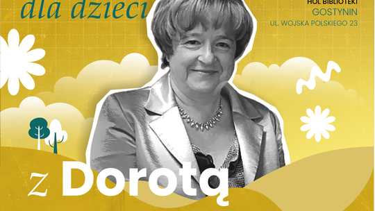 Spotkanie dla dzieci z Dorotą Gellner w Gostyninie