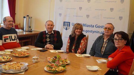 Spotkanie z emerytowanymi pracownikami w Urzędzie Miasta Gostynina