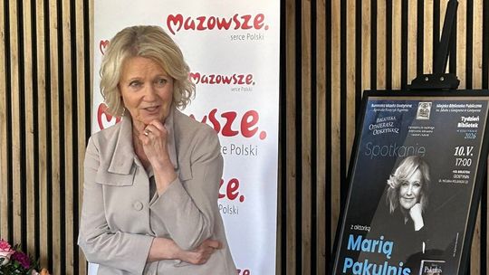 Maria Pakulnis o karierze, sztuce i książce podczas inspirującego spotkania