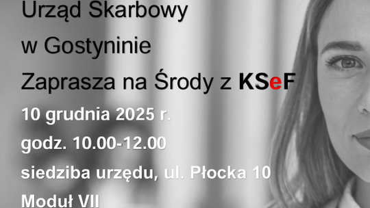 Środy z KSeF V - Urząd Skarbowy w Gostyninie zaprasza