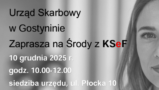 Środy z KSeF V - Urząd Skarbowy w Gostyninie zaprasza
