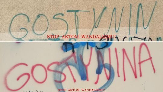 Stop dewastacji murów w Gostyninie Stop dewastacji murów w Gostyninie