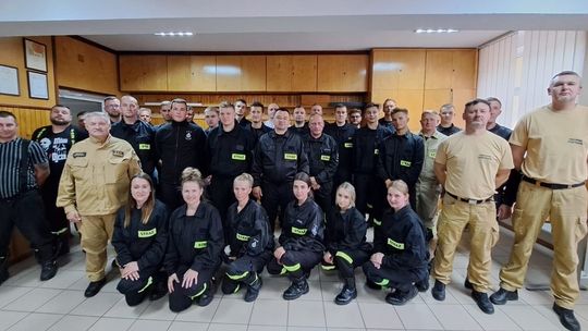 Szkolenie podstawowe Strażaków Ratowników Ochotniczych Straży Pożarnych