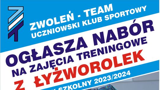 Szkółka rolkarska UKS Zwoleń-Team ogłasza nabór do grupy 1 - początkującej