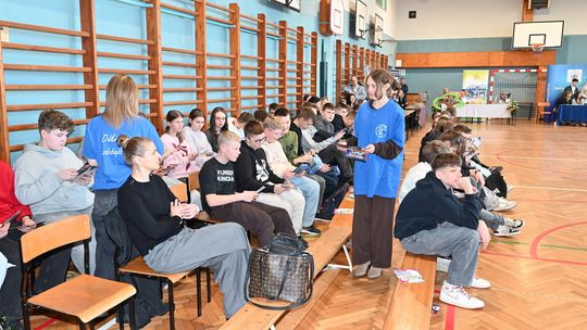 Targi edukacyjne w szkole w Pacynie