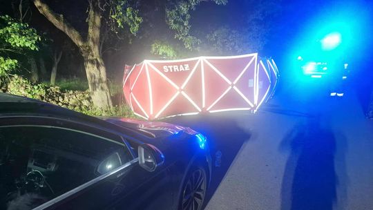 Tragiczny wypadek z udziałem rowerzysty w powiecie płockim. 19-latek zginął na miejscu