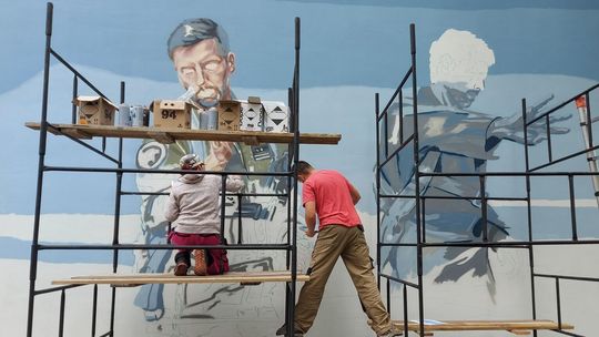 W Gostyninie powstaje mural ku czci Macieja Krakowiana