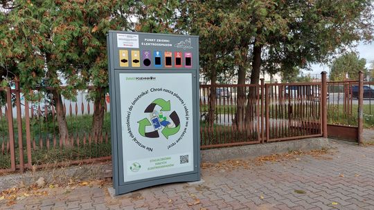 W Gostyninie stanęło pięć szaf na elektroodpady