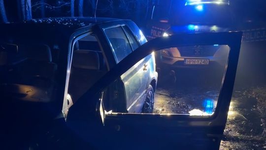 W Lipiankach policjanci ścigali nietrzeźwego kierującego pojazdem
