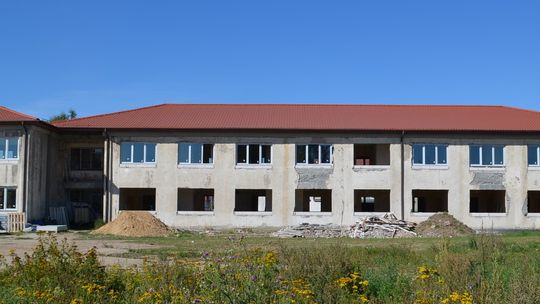 Wizytacja inwestycji w Gostynińskim Centrum Edukacyjnym