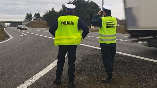 Wspólne działania Policji i ITD pod nazwą „Lokalnie Truck & BUS”