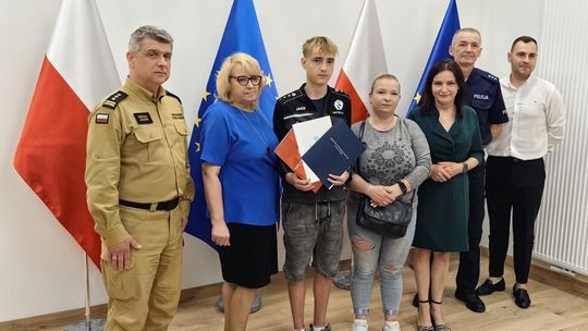Wyjątkowa odwaga Daniela Czajki zasługuje na uznanie