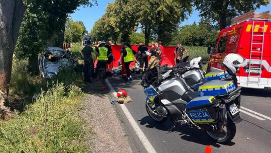 Wypadek śmiertelny na DK60. Nie żyje 18-letnia kobieta