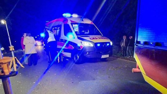 Wypadek śmiertelny na drodze Gostynin-Kowal. Nie żyje 44-letni mężczyzna