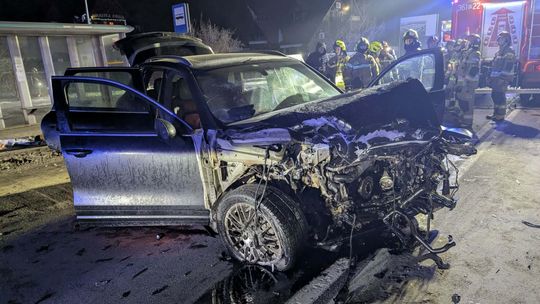 Wypadek śmiertelny pod Płockiem Wypadek śmiertelny pod Płockiem