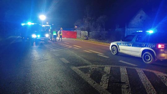 Wypadek śmiertelny w Drobinie. Droga zablokowana do ok. 22.00