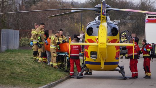Zabrakło wolnej karetki