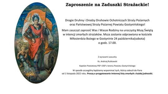 Zaduszki strażackie