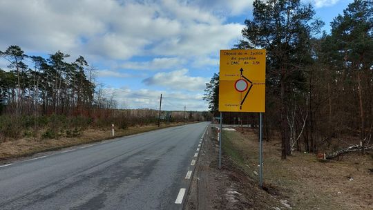 Zamknięcie DW 573 na 14 miesięcy: rozbudowa między Budami Kaleńskimi a Kaleniem