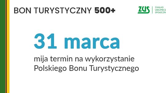 Zapłać bonem turystycznym do końca marca