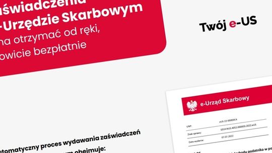 Zaświadczenie z e-Urzędu Skarbowego (e-US) – to proste