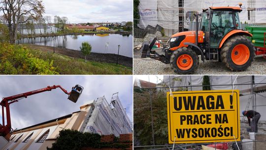 Zmienia się otoczenie zamku. Zmieni się też kolor elewacji budynku [FOTO]