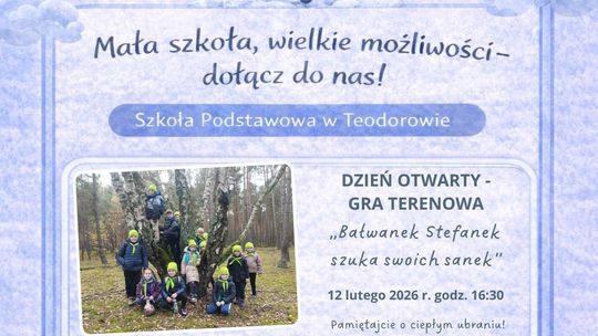 Zostań uczniem Szkoły Podstawowej w Teodorowie