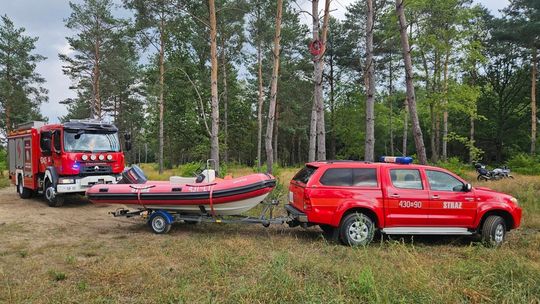 Zwłoki kobiety wyłowione z jeziora Kocioł w Gostyninie