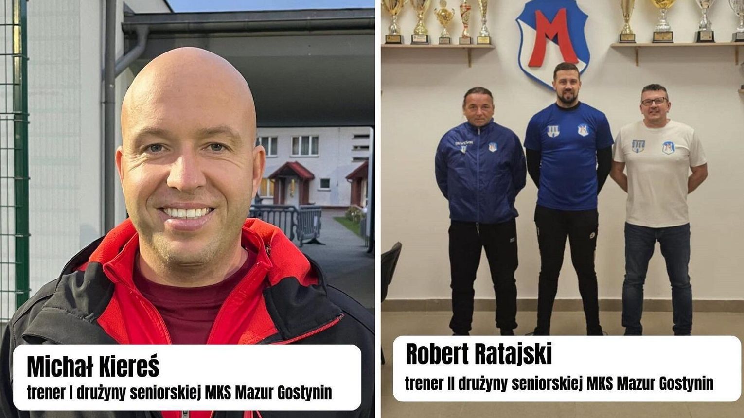 Dwóch wychowanków Mazura poprowadzi drużyny seniorskie