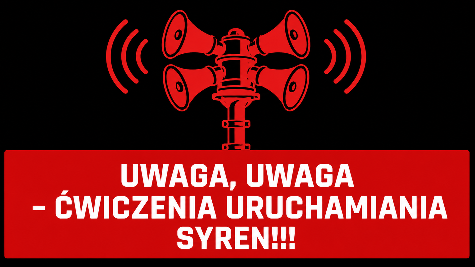 Ogólnokrajowe ćwiczenia pod kryptonimem „ALARM-26”