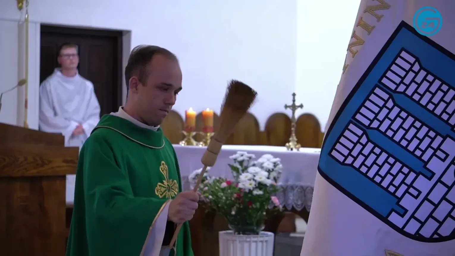 Poświęcenie sztandaru Mazura Gostynin