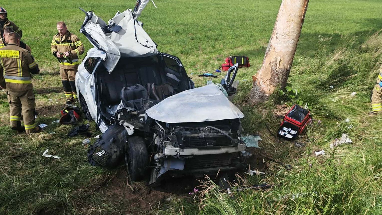 Śmiertelny wypadek drogowy na DK 60 w miejscowości Mokrzk