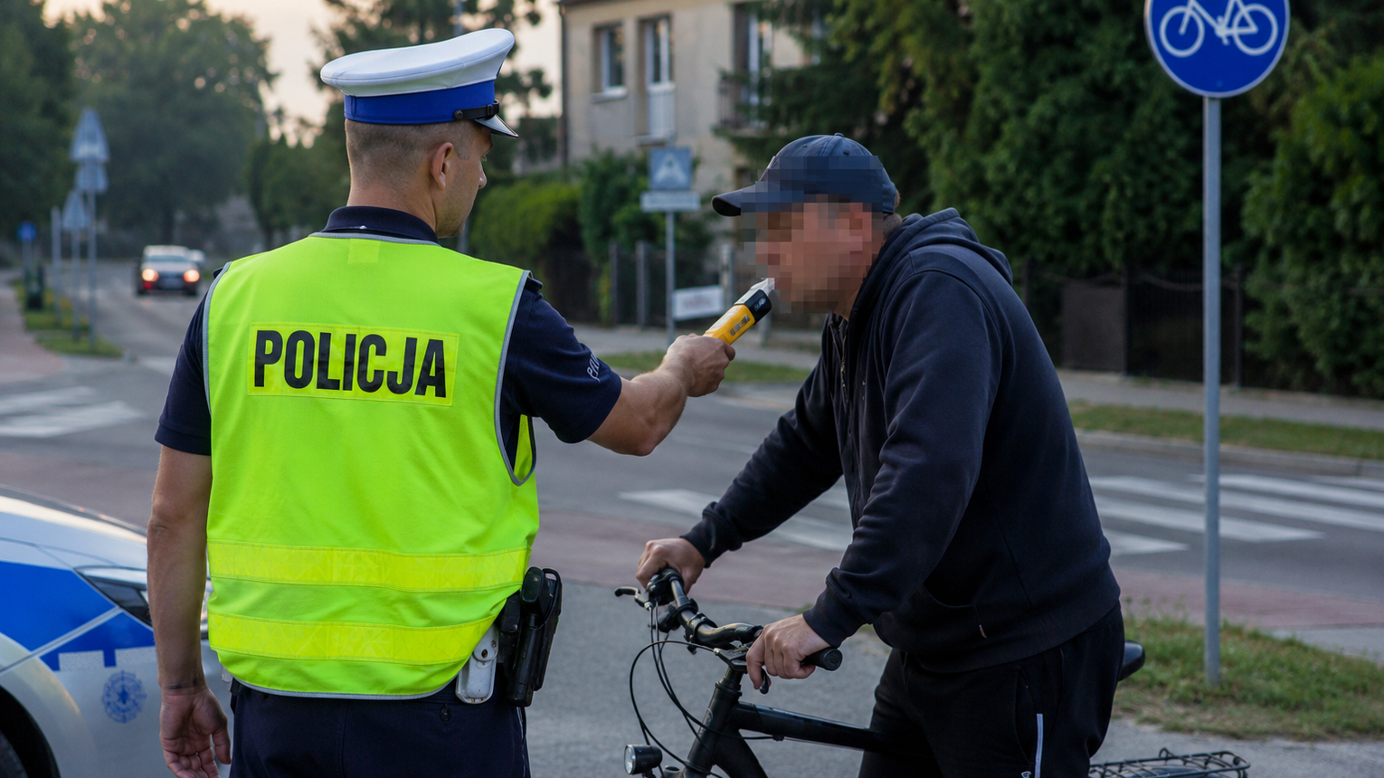 Szesnastu nietrzeźwych rowerzystów zatrzymanych w jeden dzień przez włocławskich policjantów