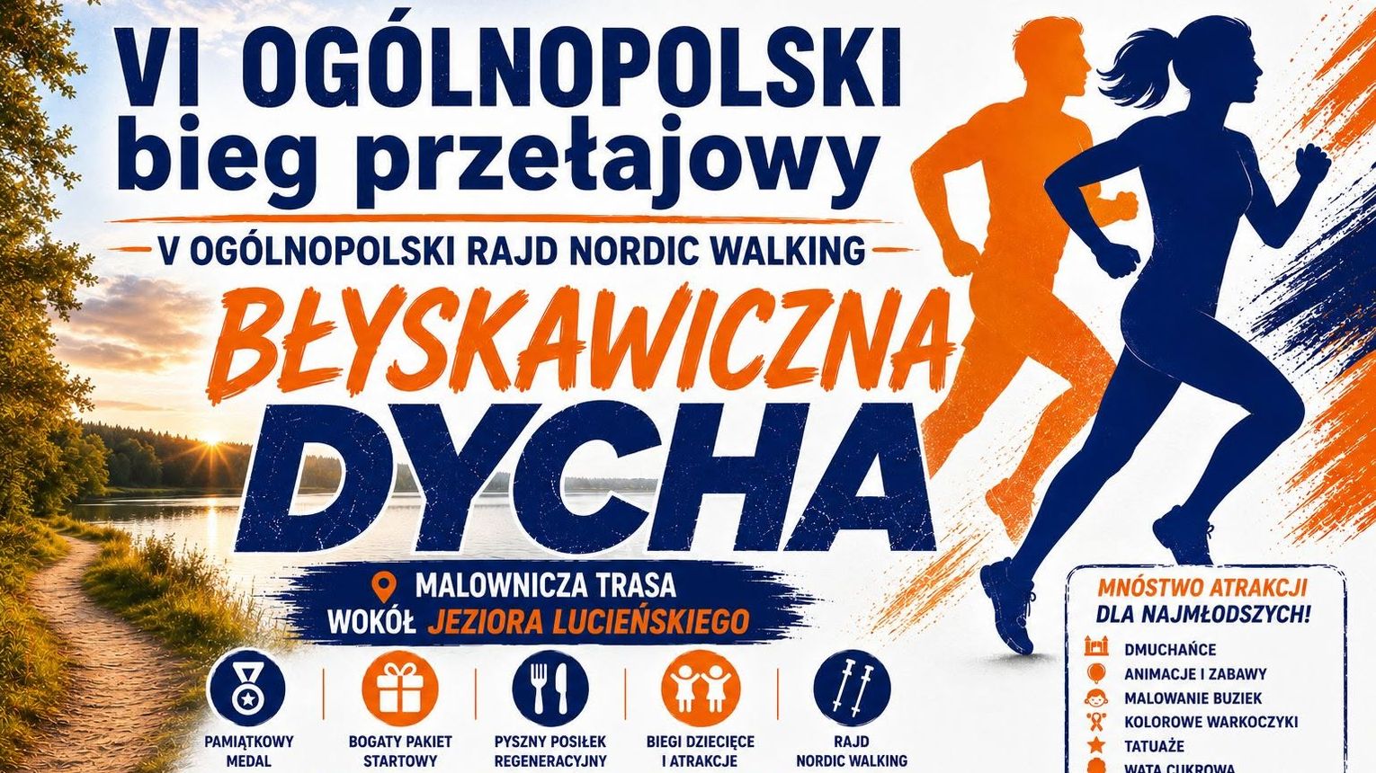 Za tydzień kończą się zapisy na VI Ogólnopolski Bieg Przełajowy „Błyskawiczna Dycha”