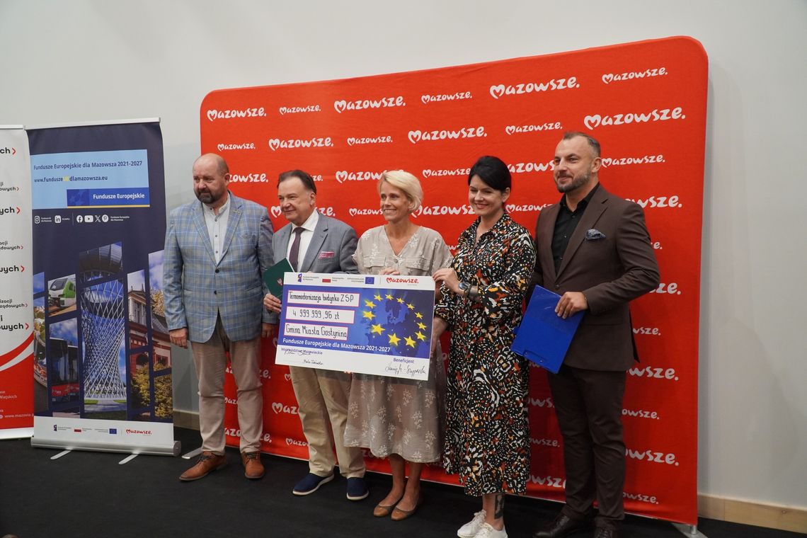 5 milionów złotych na termomodernizację Zespołu Szkolno-Przedszkolnego w Gostyninie