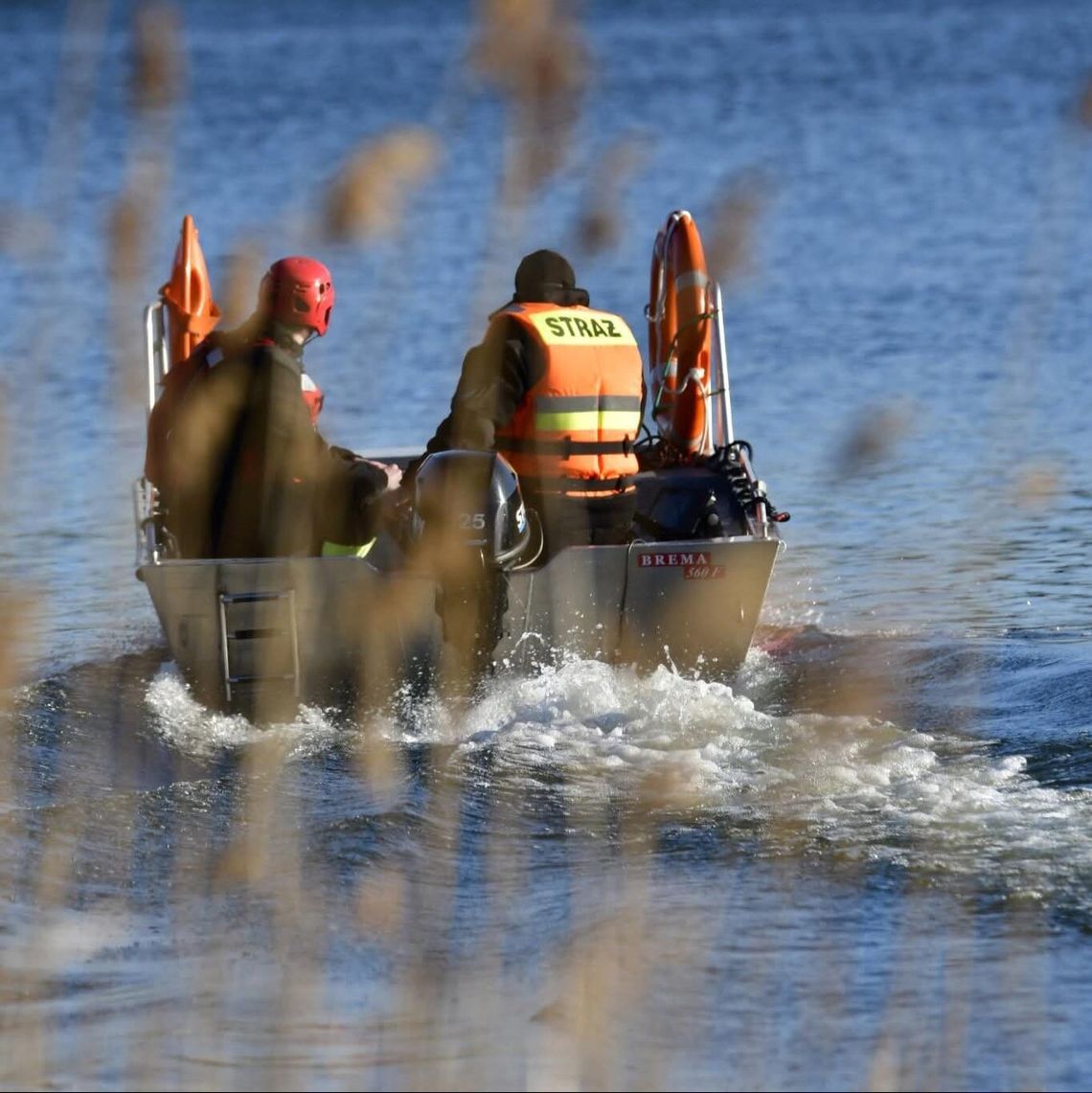 Akcja poszukiwawcza na jeziorze Białym