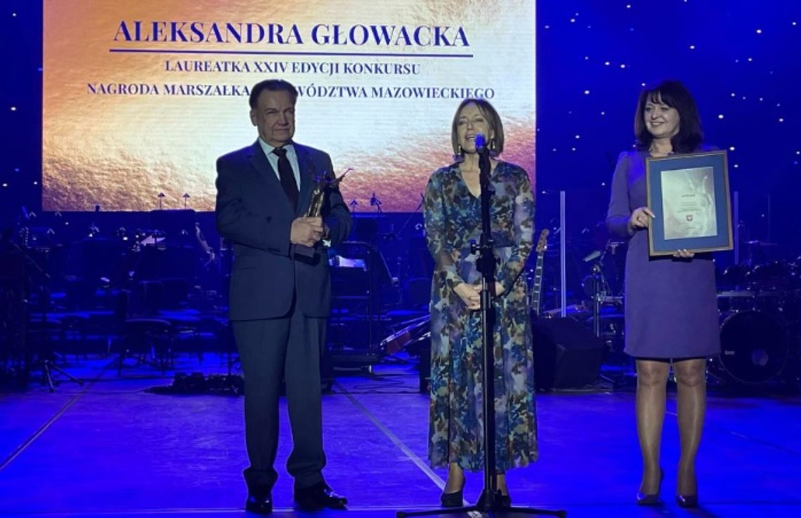 Aleksandra Głowacka wśród laureatów Nagrody Marszałka Województwa