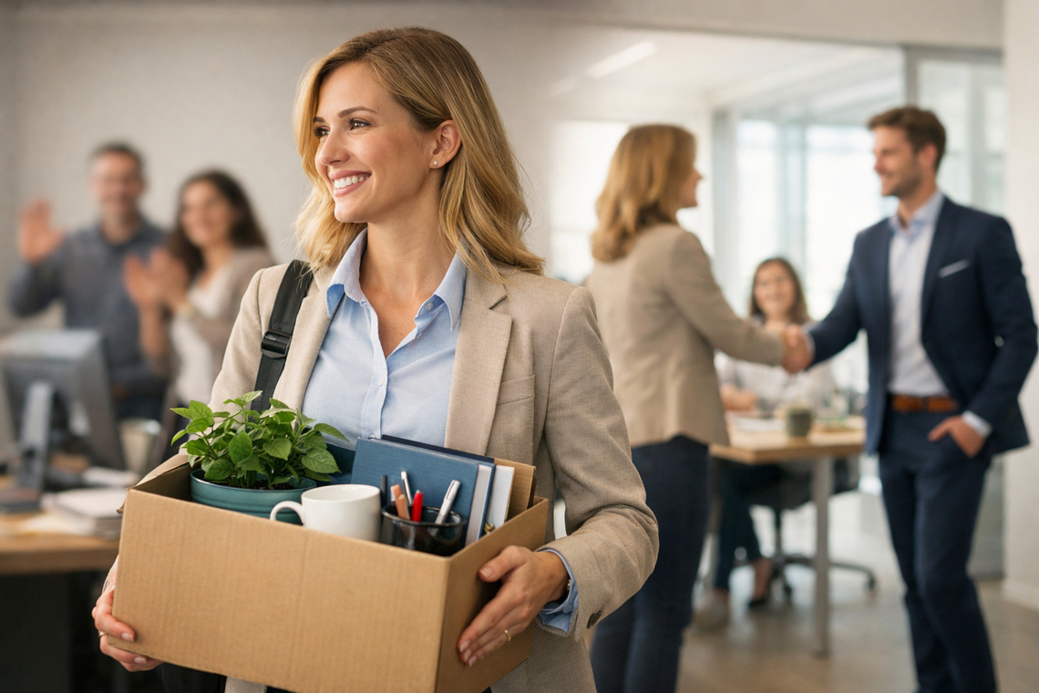 Zmiana pracy to najpierw stres, potem satysfakcja – 70% pracowników biurowych jest zadowolonych z decyzji Zmiana pracy to najpierw stres, potem satysfakcja – 70% pracowników biurowych jest zadowolonych z decyzji