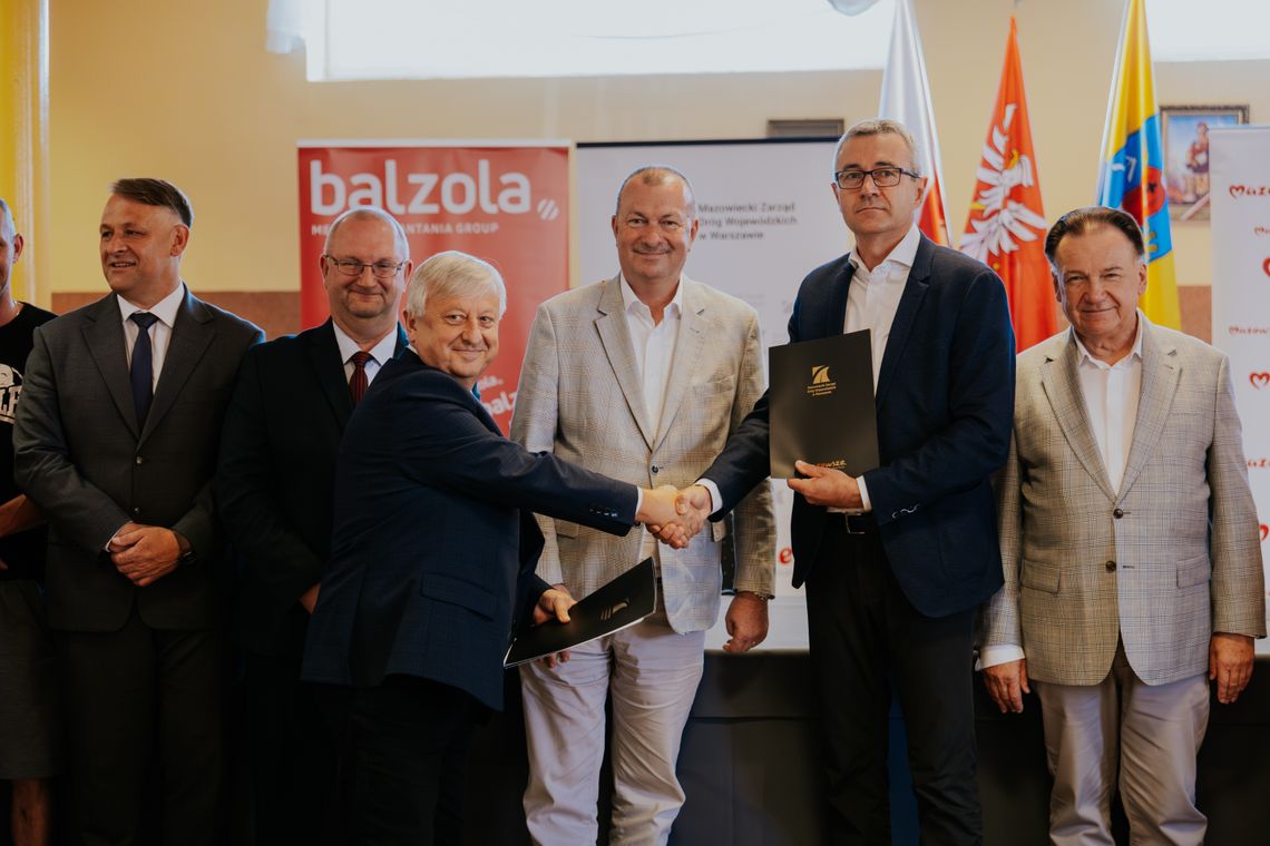 Balzola Polska rozbuduje drogę wojewódzką nr 583 w gminie Pacyna Balzola Polska rozbuduje drogę wojewódzką nr 583 w gminie Pacyna