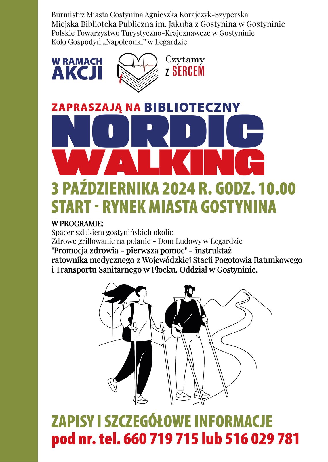 Biblioteczny Nordic Walking