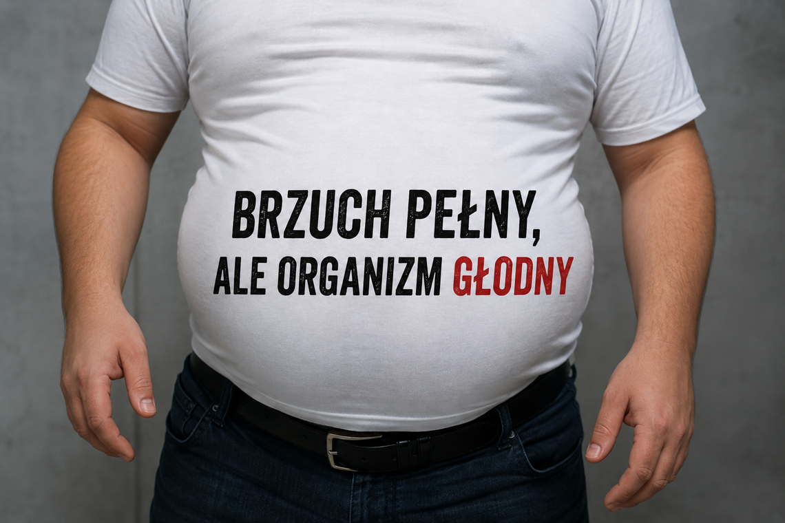 Brzuch pełny, ale organizm głodny Brzuch pełny, ale organizm głodny