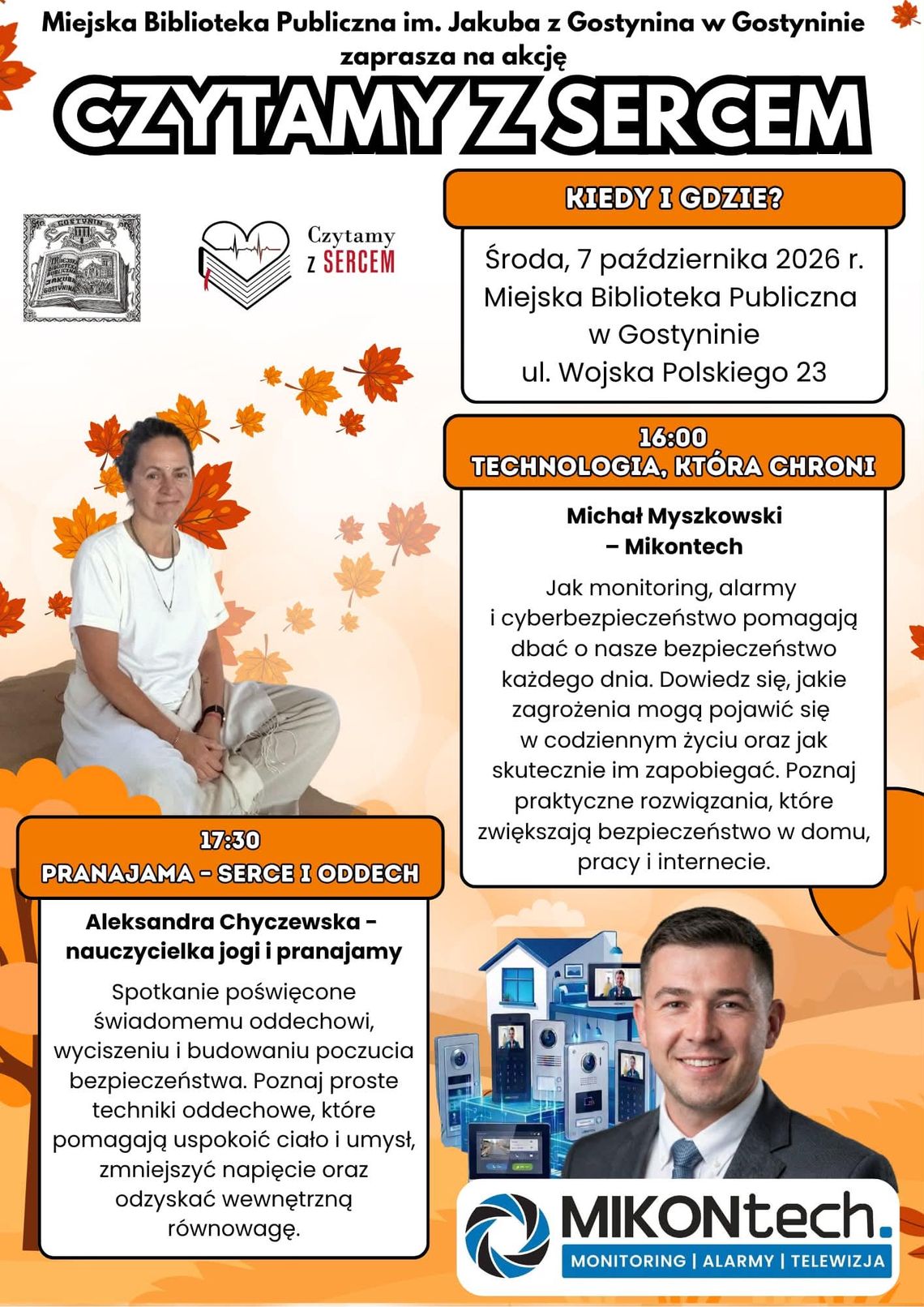 Czytamy z sercem – wyjątkowe spotkanie w Miejskiej Bibliotece Publicznej w Gostyninie Czytamy z sercem – wyjątkowe spotkanie w Miejskiej Bibliotece Publicznej w Gostyninie