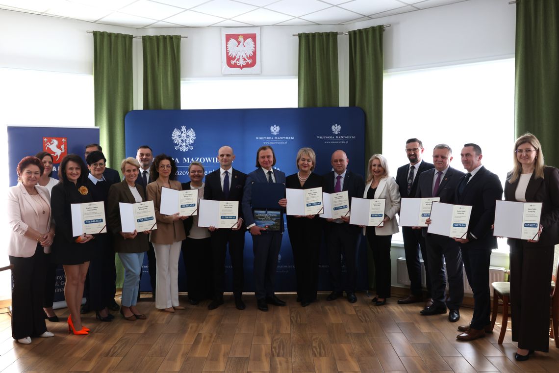 Do samorządów z obszaru płockiego trafi ponad 34 mln zł, w tym do Gostynina 1 768 720,74