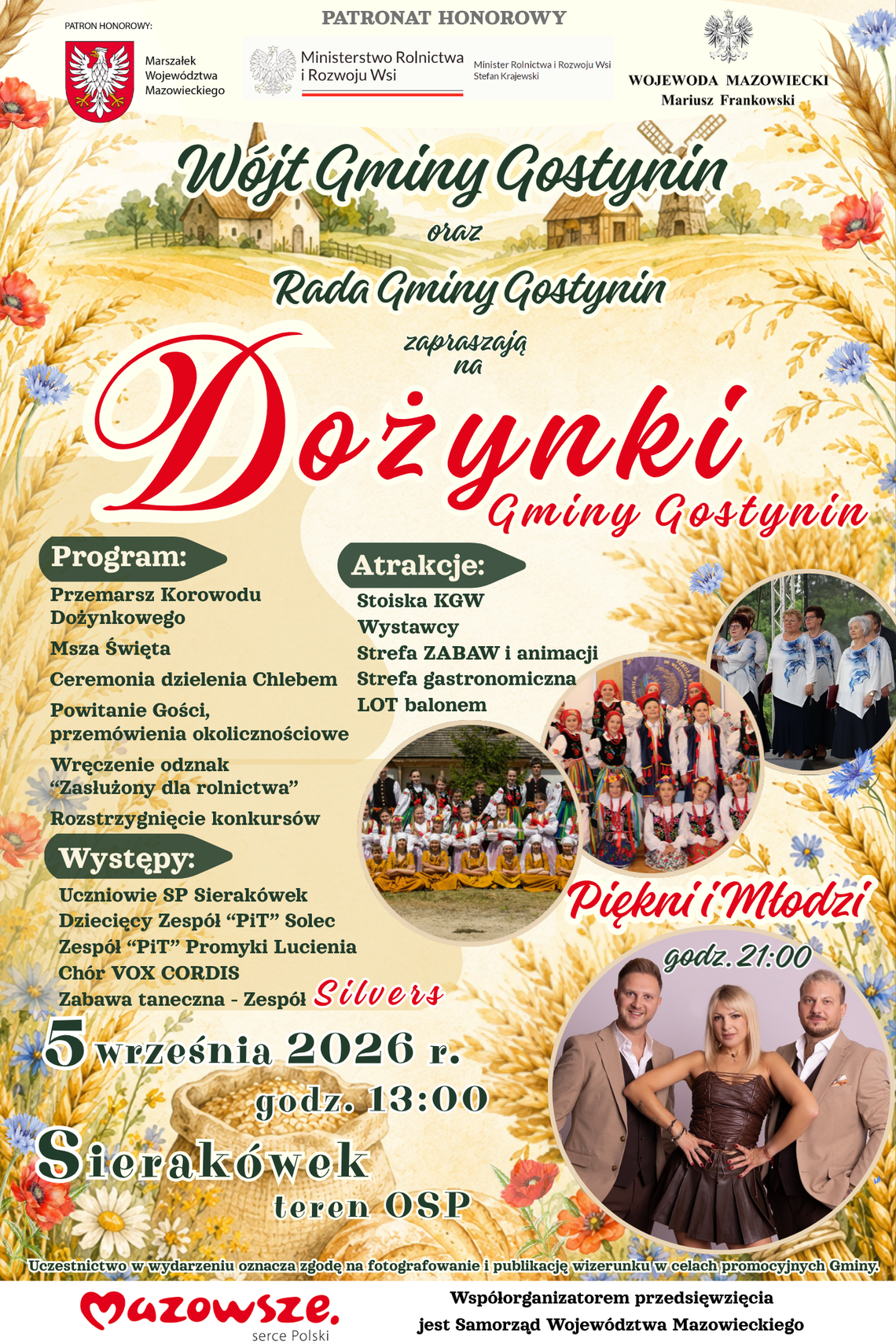 Dożynki w Sierakówku Dożynki w Sierakówku