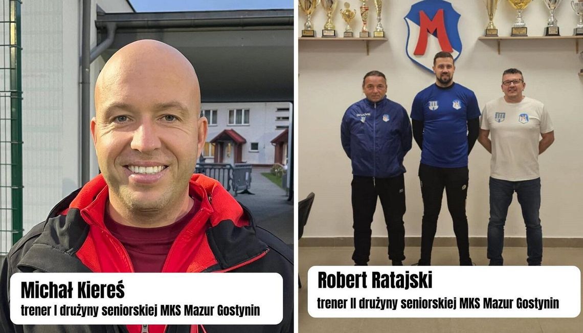 Dwóch wychowanków Mazura poprowadzi drużyny seniorskie Dwóch wychowanków Mazura poprowadzi drużyny seniorskie