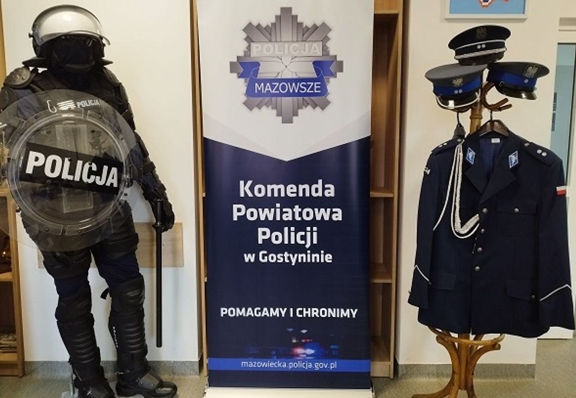 Dzień drzwi otwartych w Komendzie Powiatowej Policji w Gostyninie